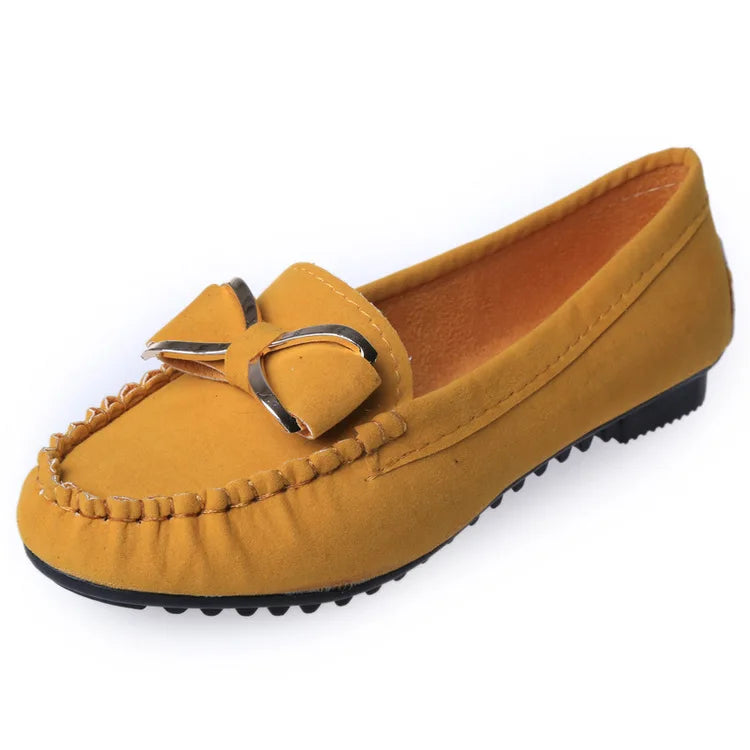 Women's Flat Shoes Fashion Casual Lofers 2023  Ladies Elegant Butterfly-Knot Comfortable Shoes Women Soft Classic Office Shoes