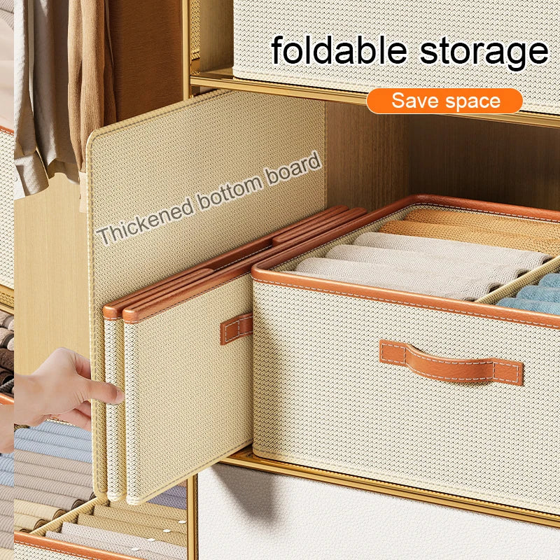 Foldable Clothes Organizerr Storage Box ClothesT-Shirt Pants Storage Closet Organizer Drawer Organizer Toy Storage