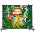 New Lion King Simba Birthday Party Decorations Disposable Tableware Balloon Tablecloth Paper Plates Napkins for Kids Baby Shower