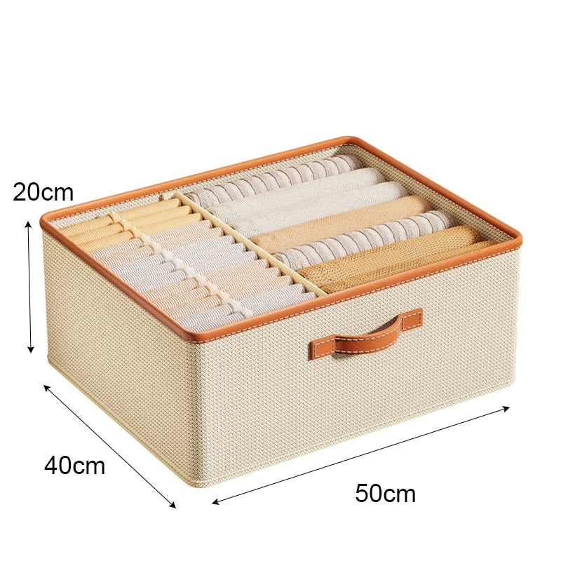 Foldable Clothes Organizerr Storage Box ClothesT-Shirt Pants Storage Closet Organizer Drawer Organizer Toy Storage