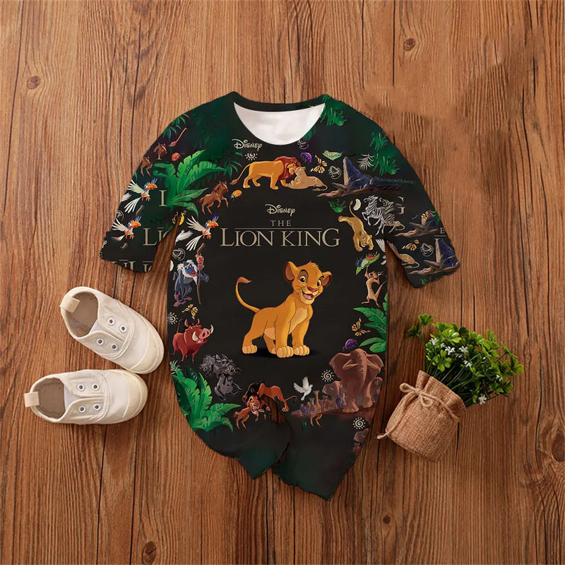 Roupa para aniversário de 1 ano Tema Rei Leão