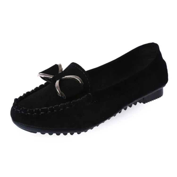 Women's Flat Shoes Fashion Casual Lofers 2023  Ladies Elegant Butterfly-Knot Comfortable Shoes Women Soft Classic Office Shoes